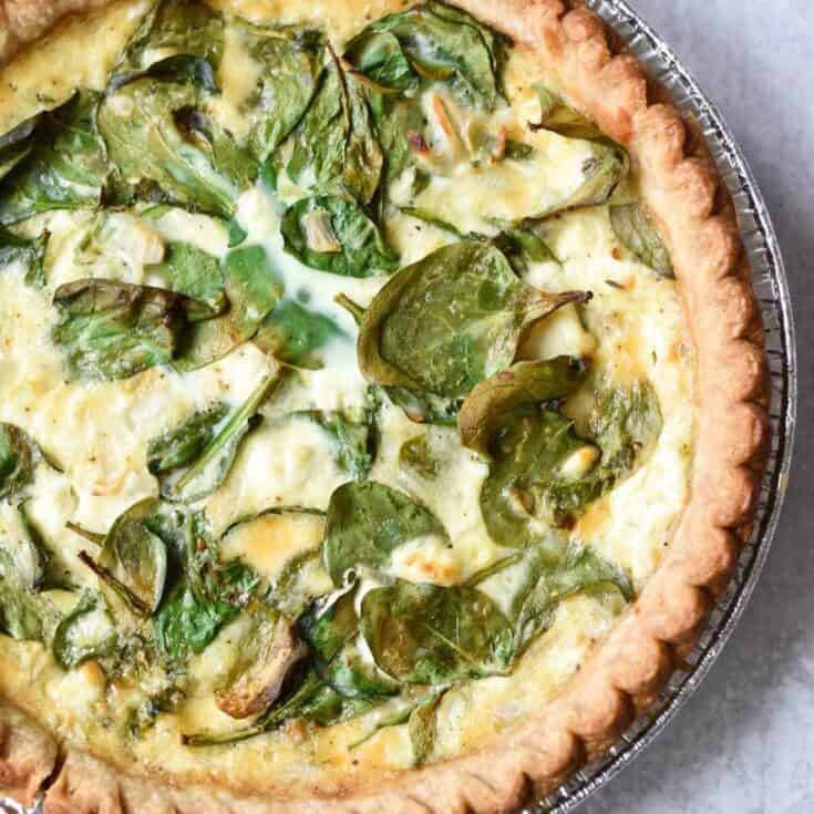 Image for Easy Quiche Florentine