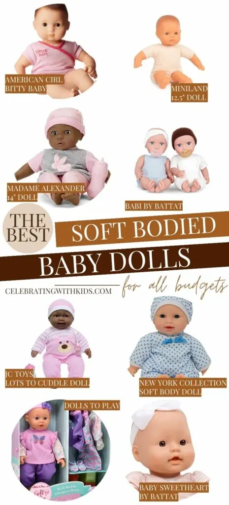 the best soft bodied baby dolls