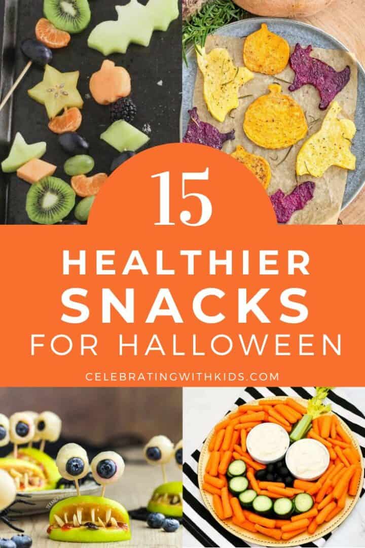 15 Healthy Halloween snacks for kids - Celebrating with kids