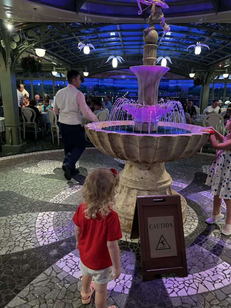 Enchanted Garden fountain