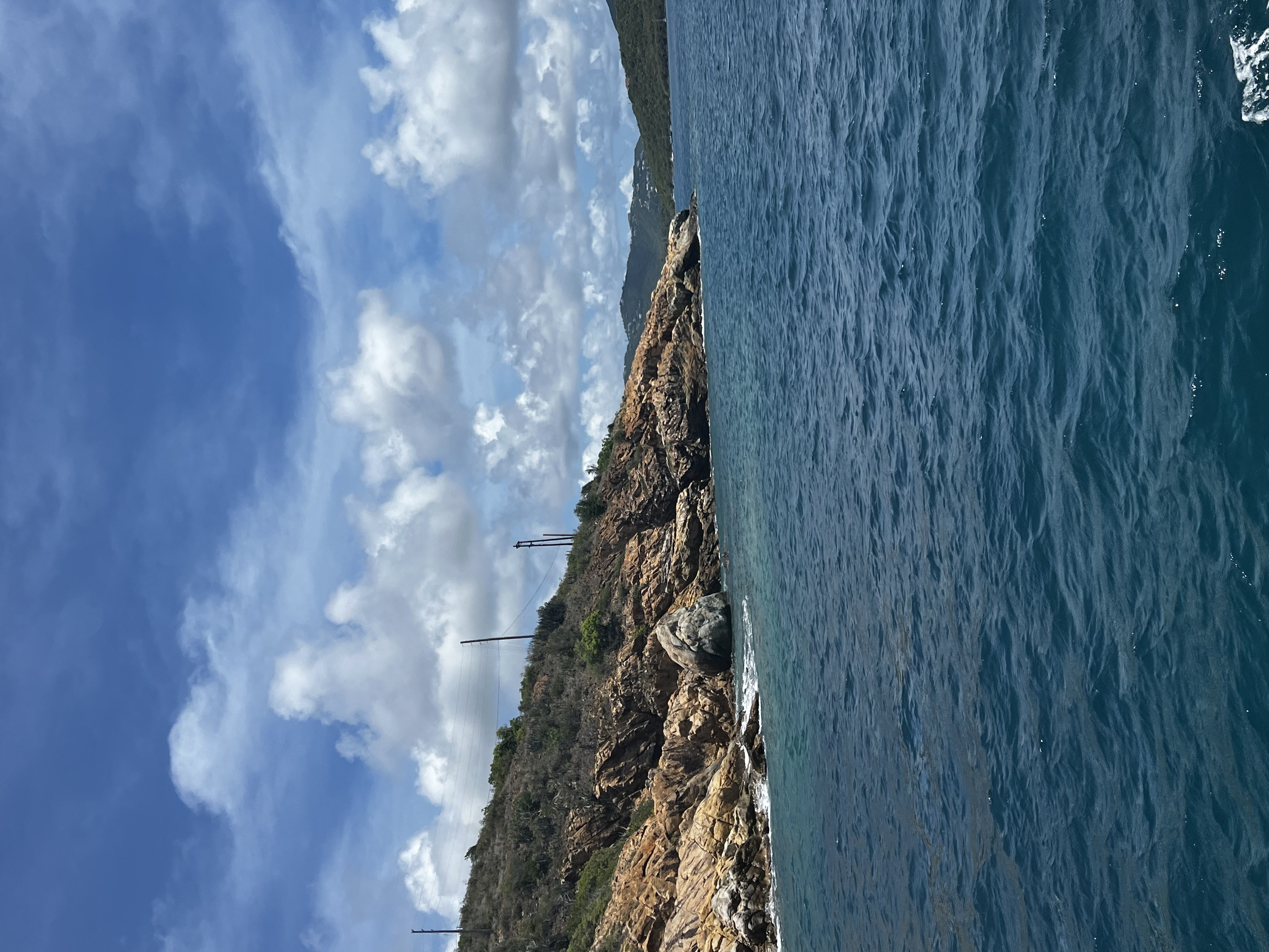 view from the kon tiki boat tour