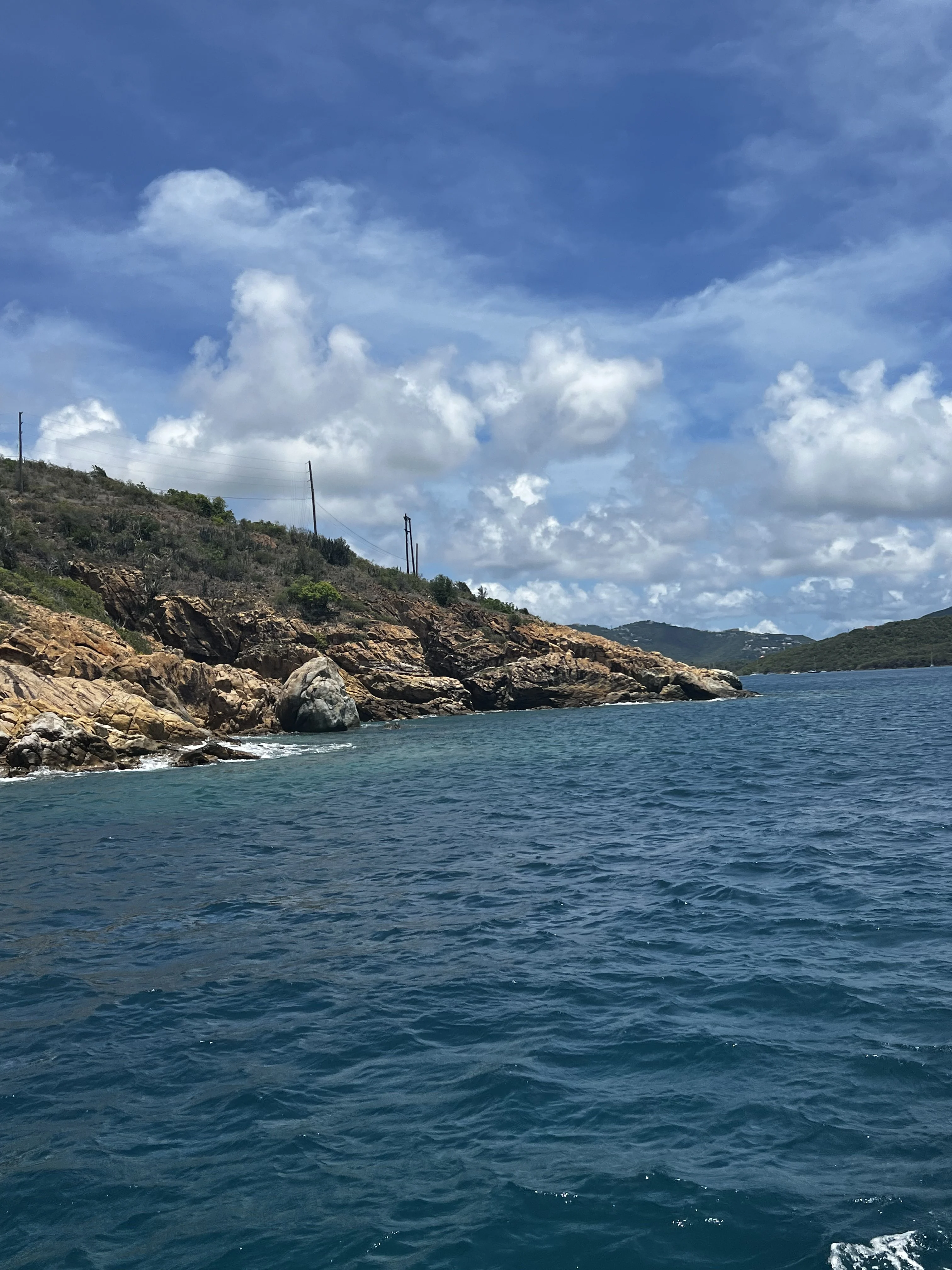 view from the kon tiki boat tour