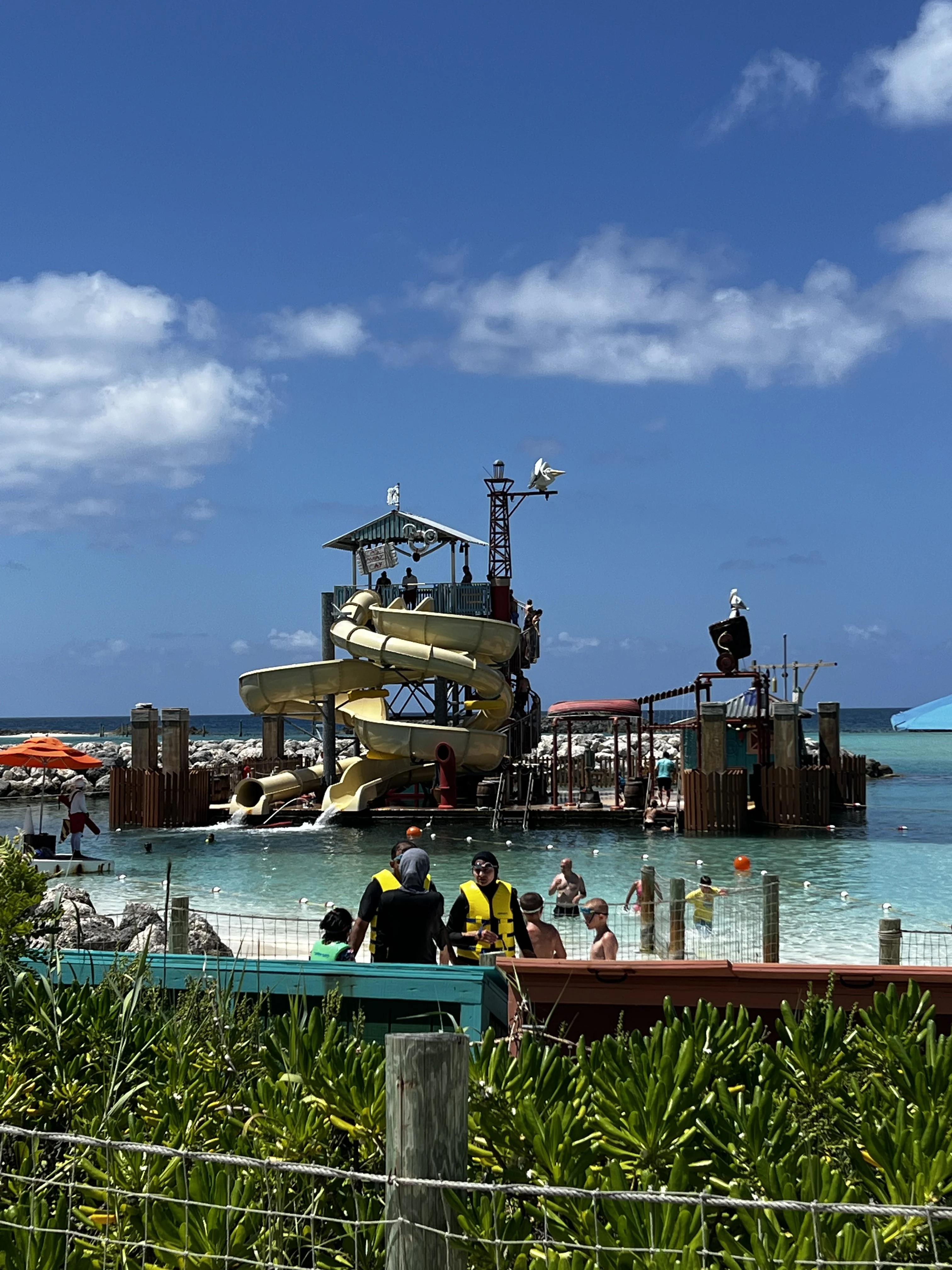 castaway cay water slide