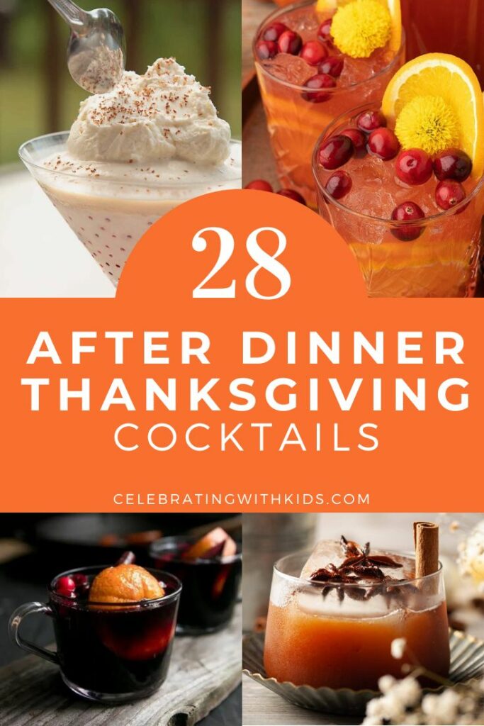 28 After dinner drinks for Thanksgiving