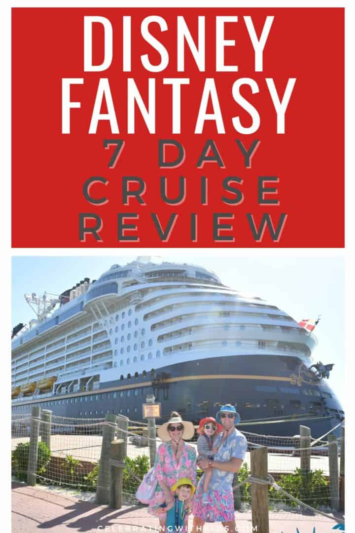 Disney Fantasy 7 day eastern Caribbean cruise review Celebrating with kids