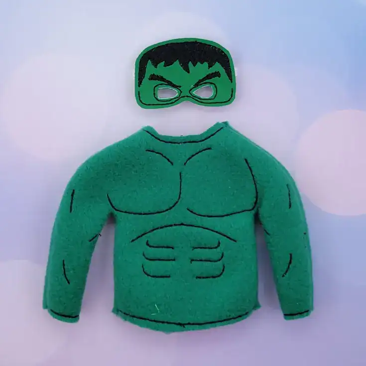 Image for Hulk Elf Costume