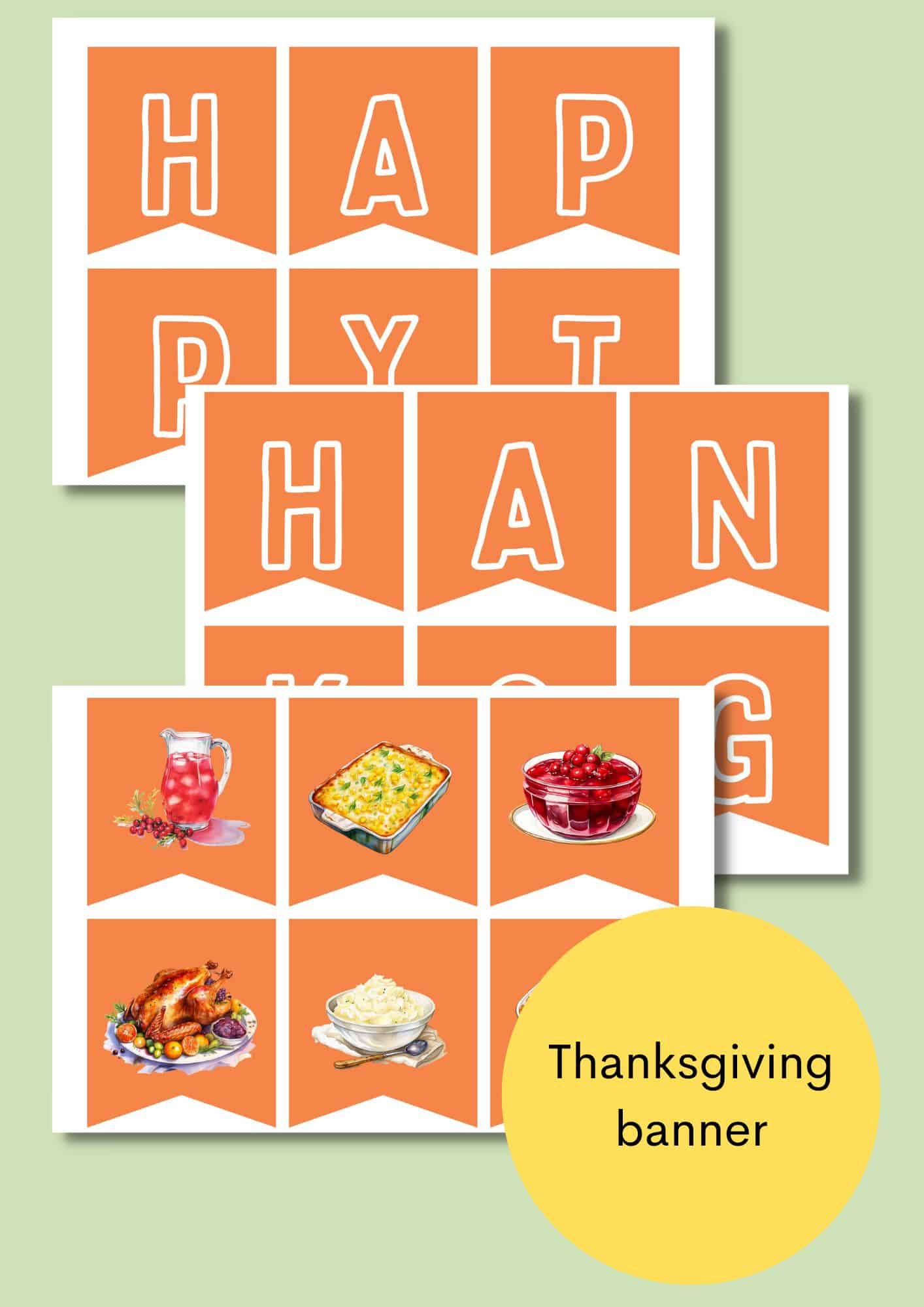 thanksgiving banner
