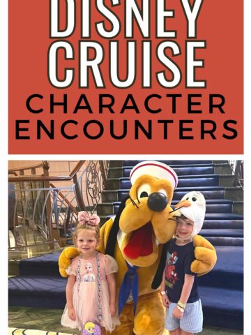disney cruise character encounters