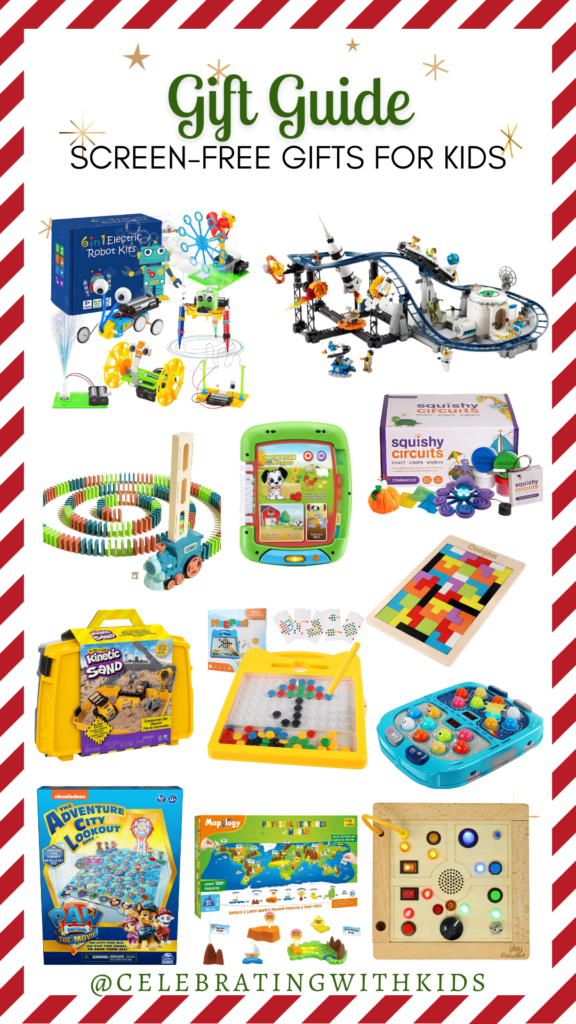 screen free gift ideas for kids
