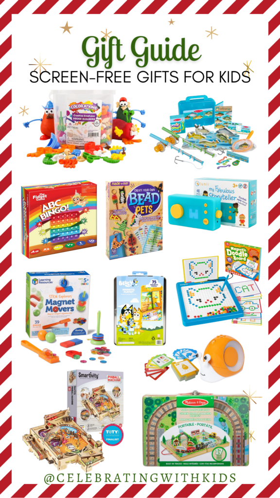 screen free gift ideas for kids