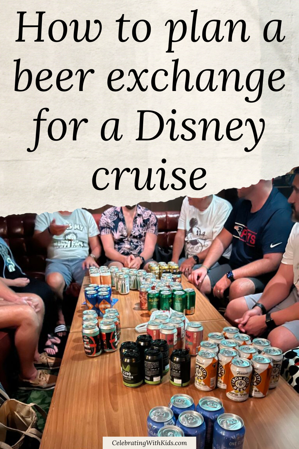 Disney Cruise Beer Exchange - Celebrating with Kids