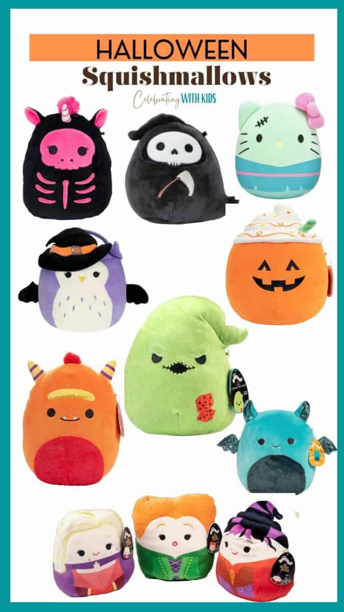 28 Halloween Squishmallows & where to find them! Celebrating with kids