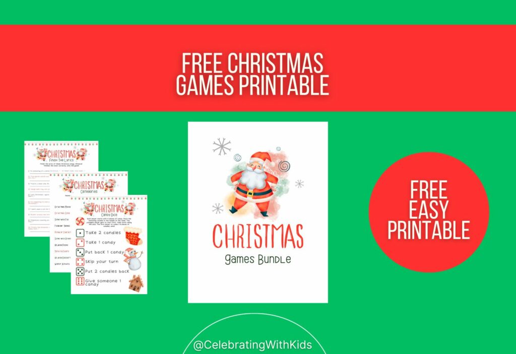 10 Free Printable Christmas Games