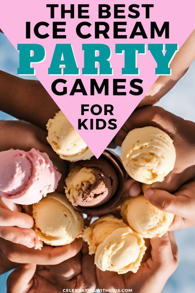 9 Ice Cream Party Games: Fun for All Kids! - Celebrating with kids