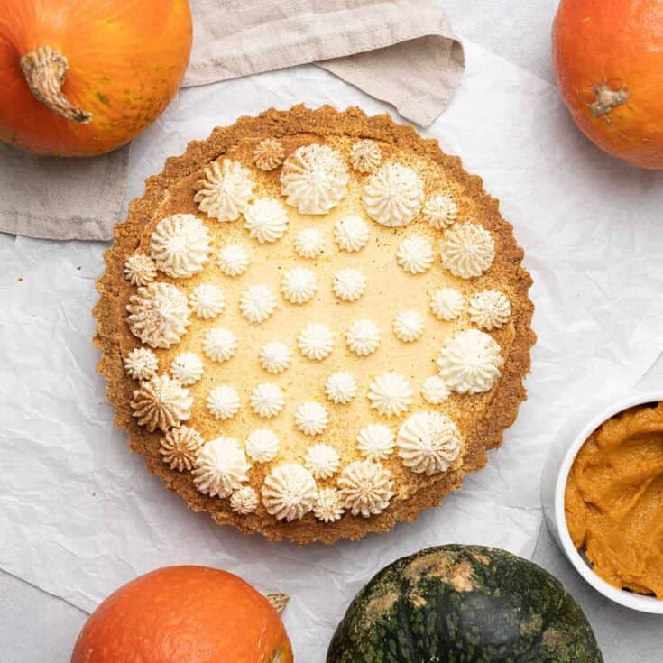 Image for No Bake Pumpkin Pie with Graham Cracker Crust