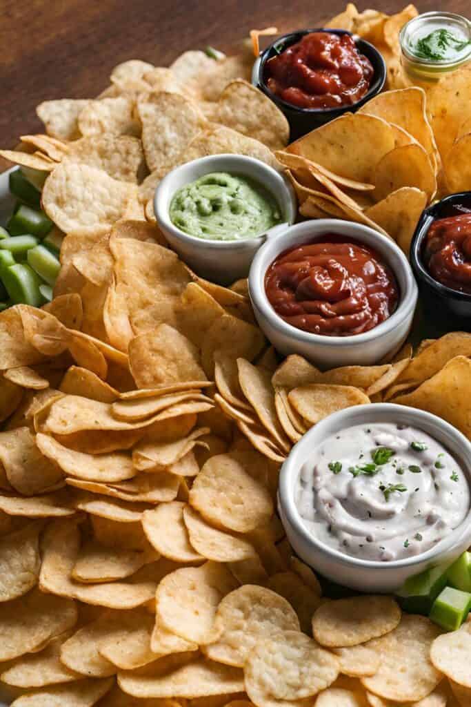 chips and dip platter