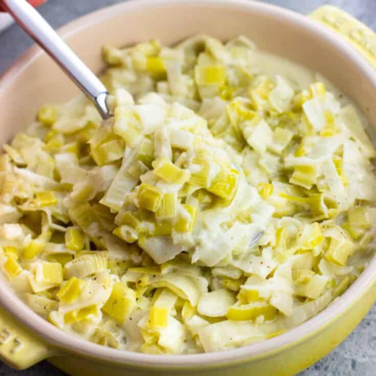 Image for Creamed Leeks