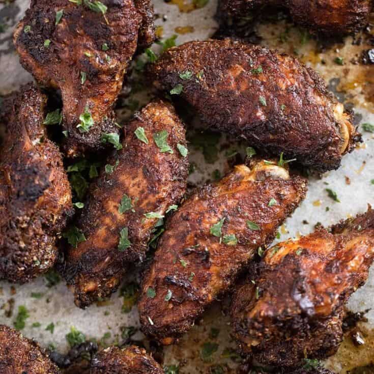 Image for Spicy Dry Rub Chicken Wings