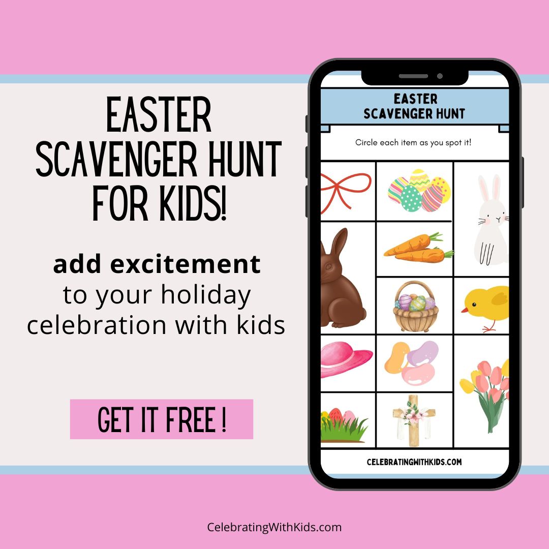 easter scavenger hunt for kids