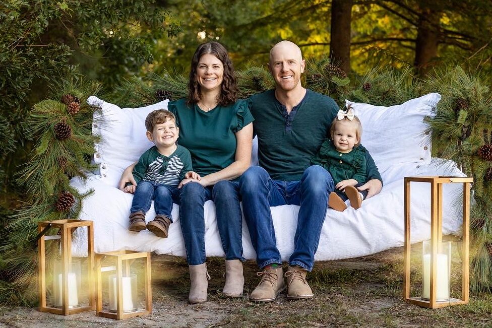 mcbride family photo celebrating with kids profile picture