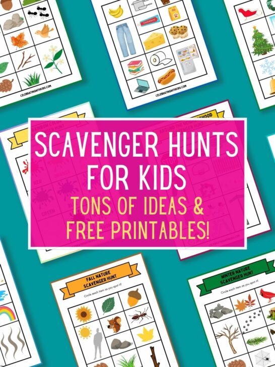 Costco Scavenger Hunt For Kids - Free Printable! - Celebrating With Kids