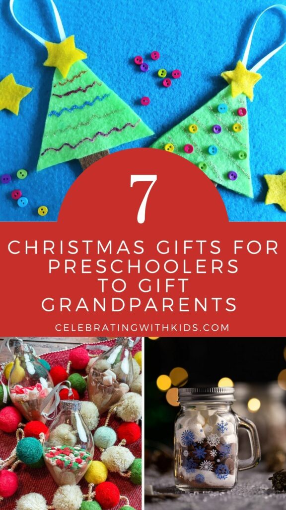 Christmas Gifts for Preschoolers to Make for Grandparents.