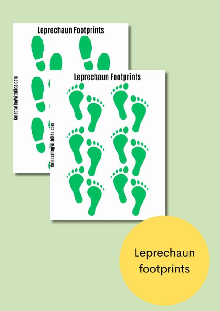 leprechaun footprints