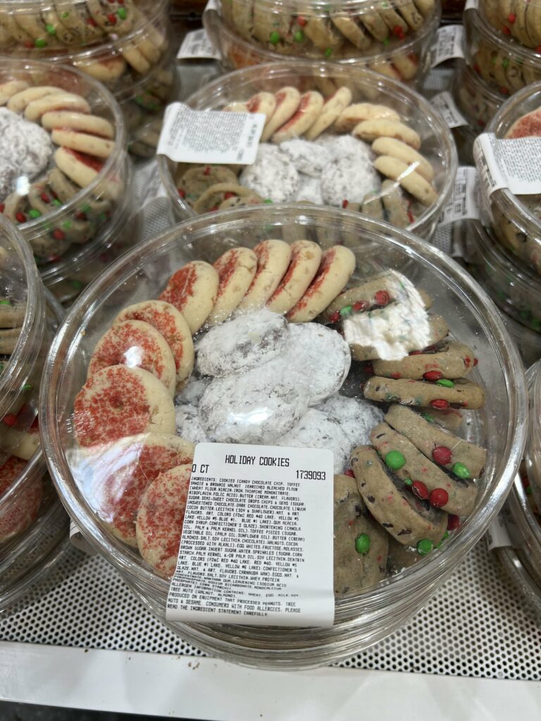 costco party snacks - cookies