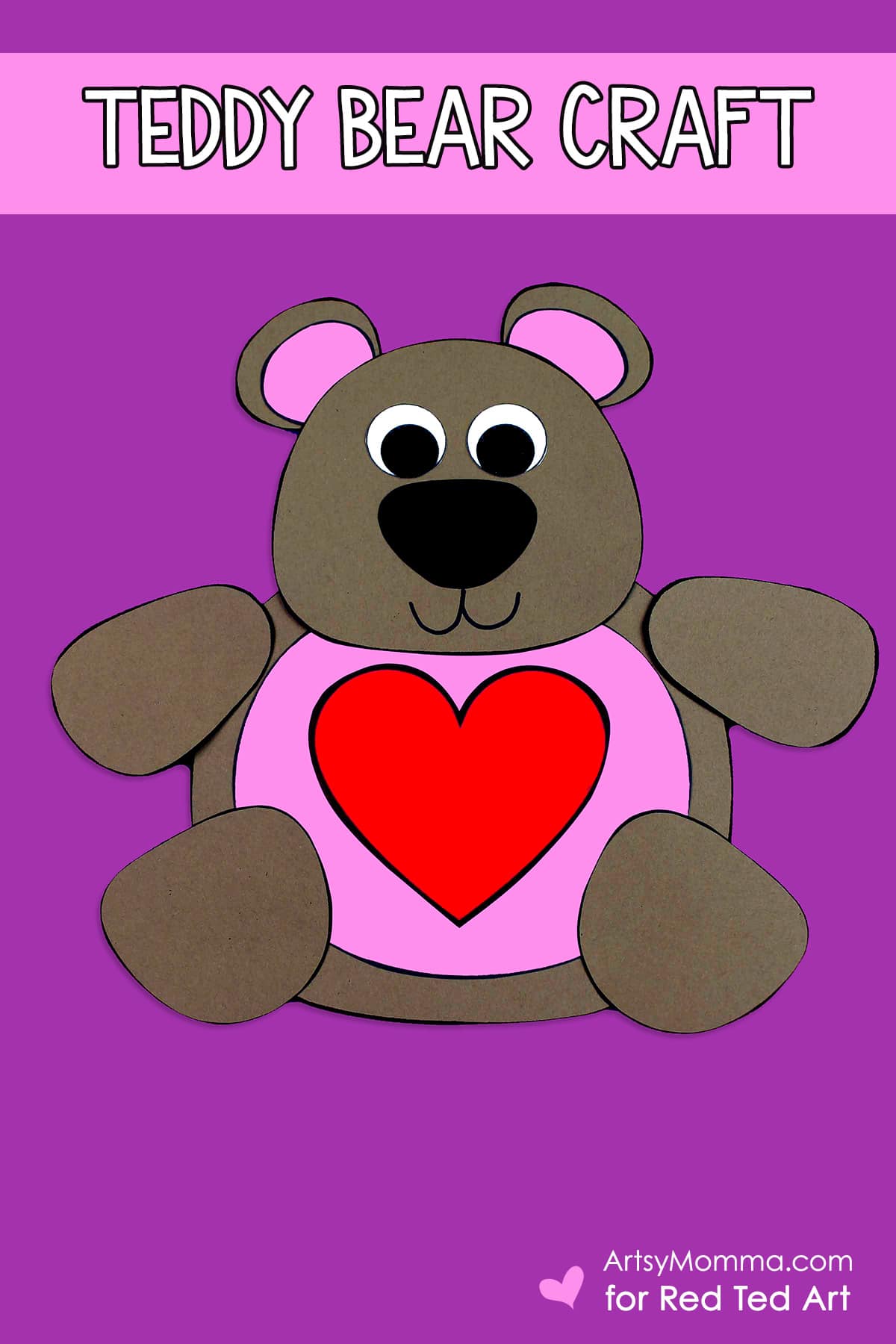 23 fun and easy Printable Valentine's Day Crafts for Preschoolers ...