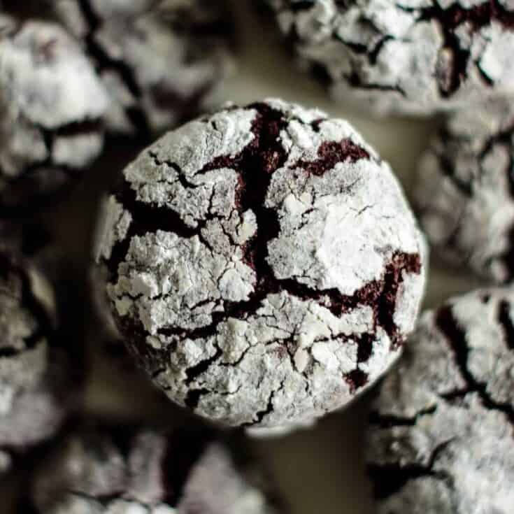 Image for Chocolate Ginger Crinkle Cookies (Earthquake Cookies) – Milk and Pop