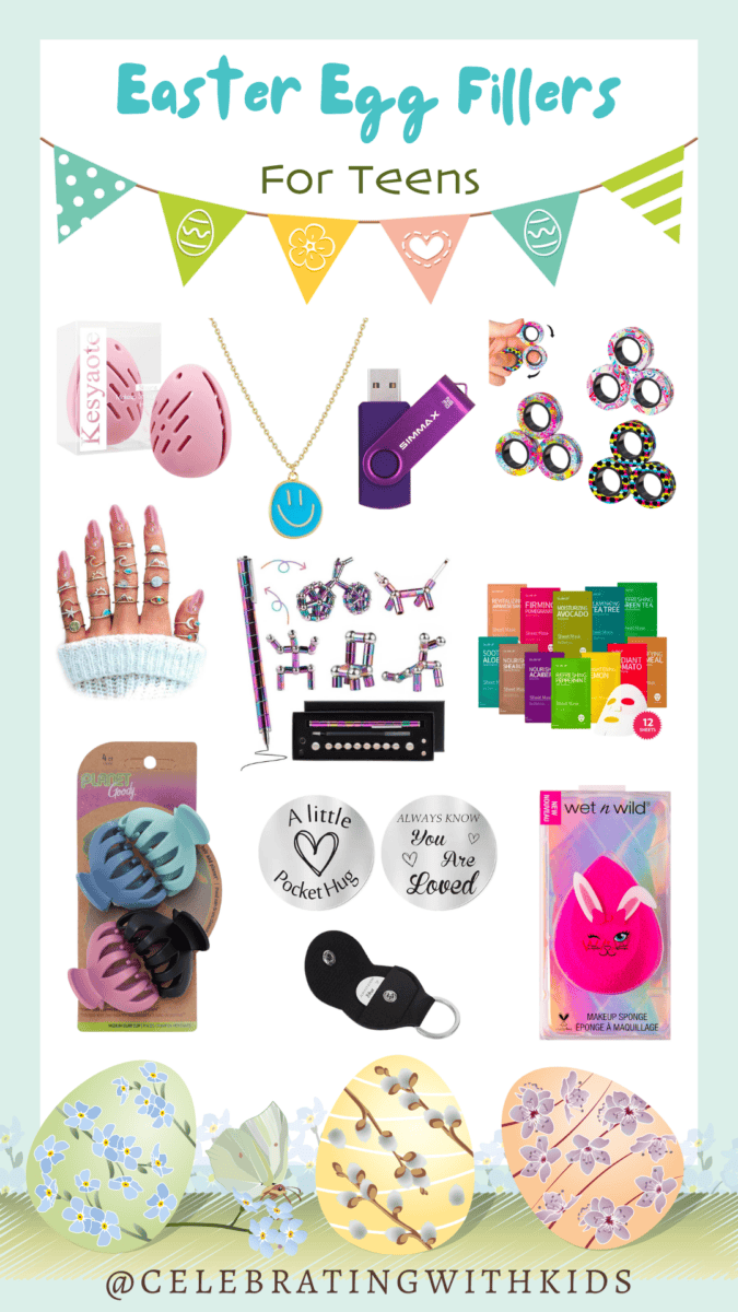 Easter egg fillers for teens Celebrating with kids