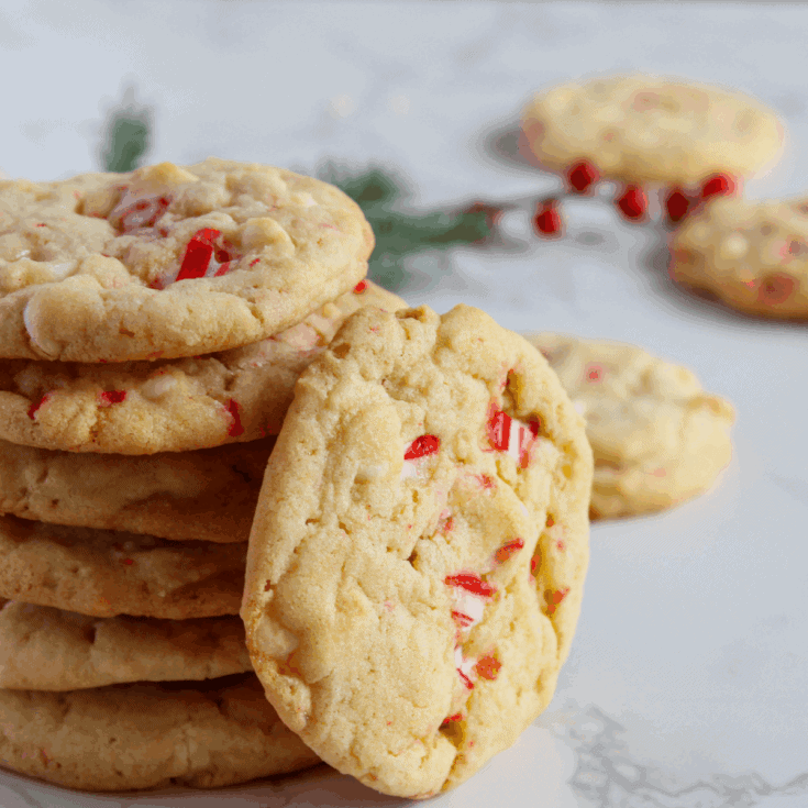 Image for White Chocolate Candy Cane Cookies