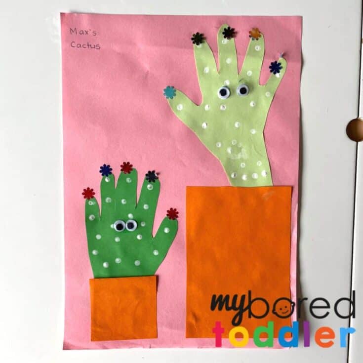 Image for Handprint Cactus Craft