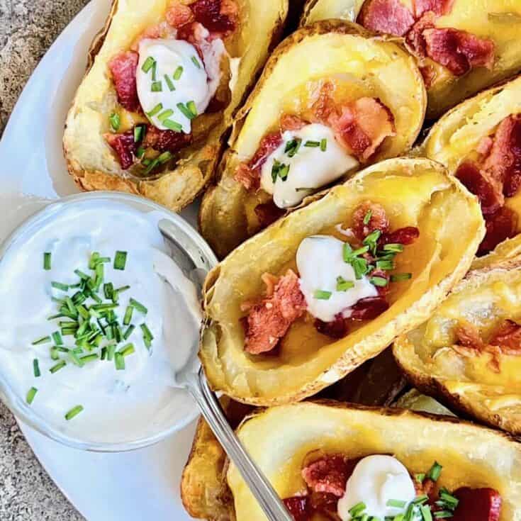 Image for Air Fryer Loaded Potato Skins