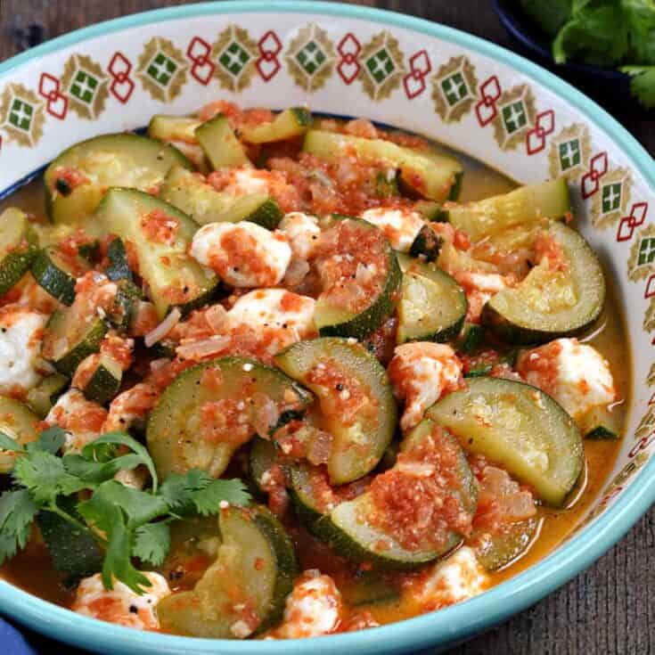 Image for Calabacitas (Easy Zucchini con Queso) Recipe