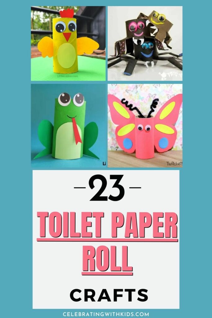April Toilet Paper Roll Crafts for Toddlers