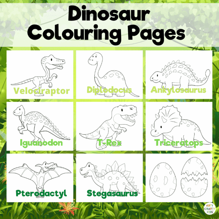 Image for Dinosaur Coloring Pages