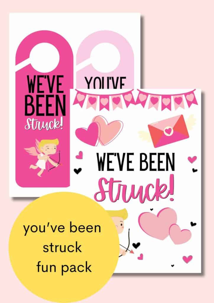 you've been struck valentines play pack