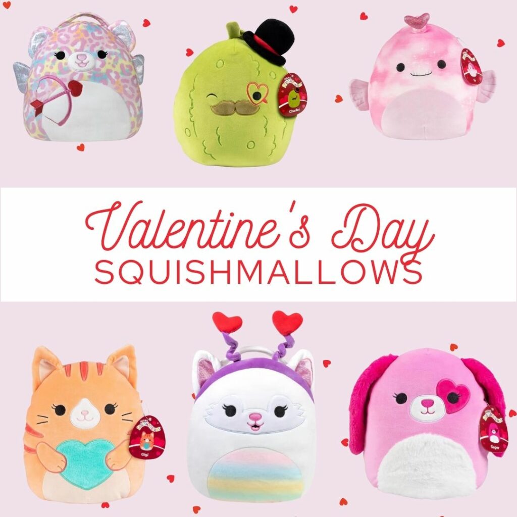 valentines day squishmallows for kids