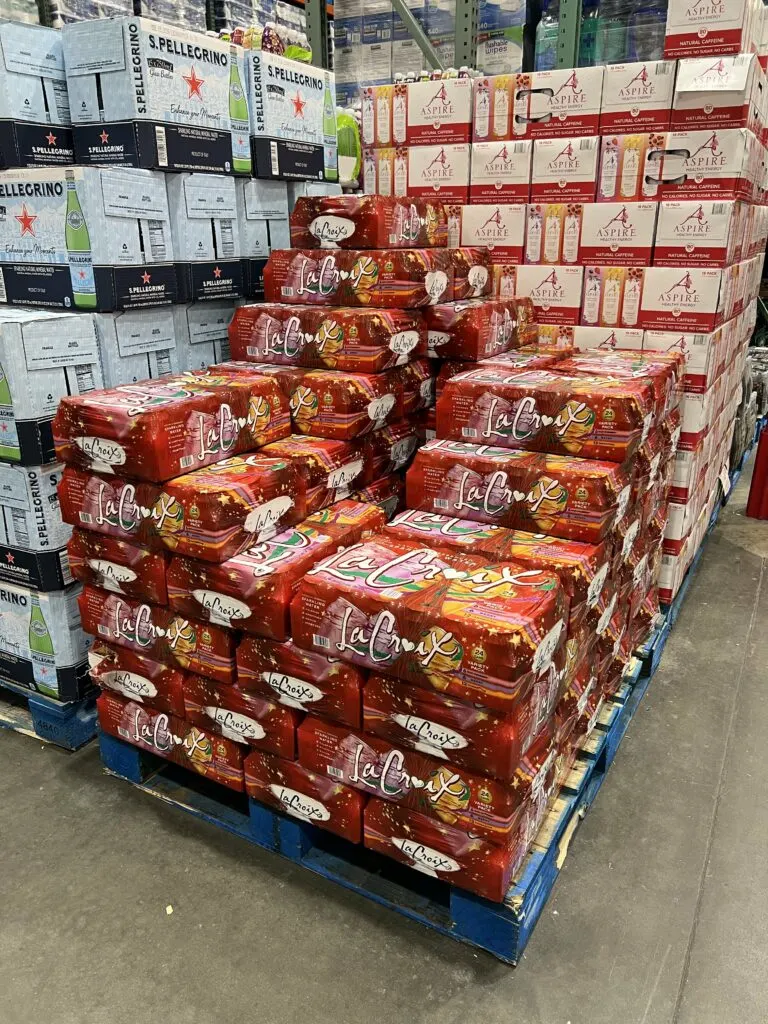 bubbly water at costco