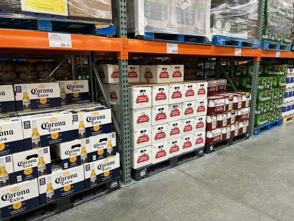 beer at costco