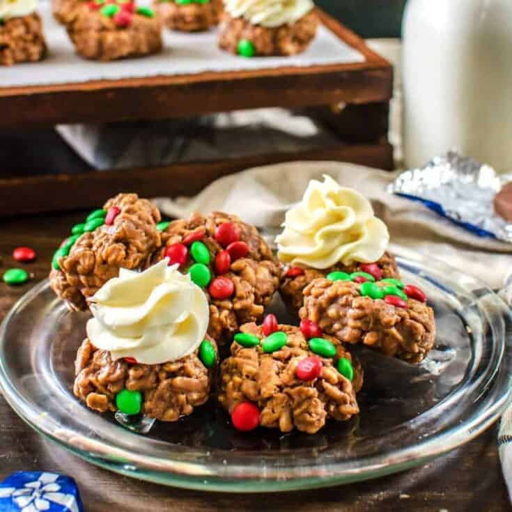 Image for M&M's Butterscotch Puffed Rice Cookies with Cake batter frosting