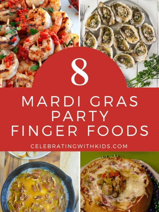 mardi gras party finger foods