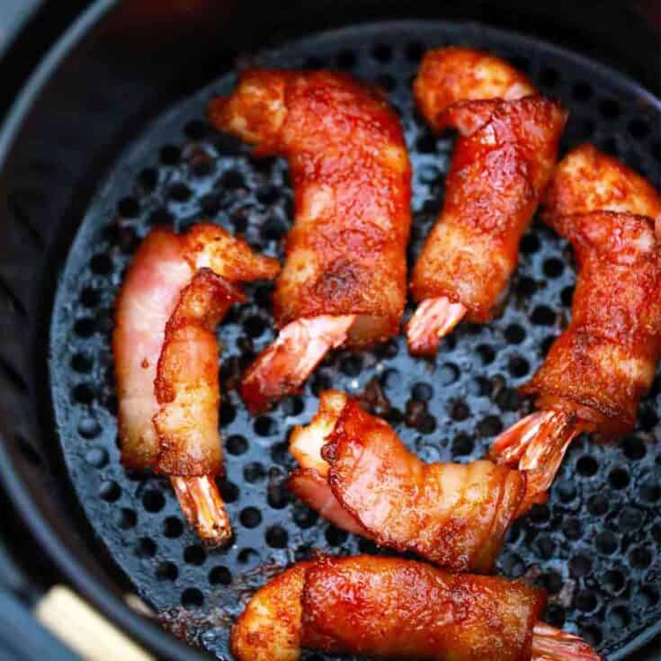 Image for Air Fryer Bacon Wrapped Shrimp