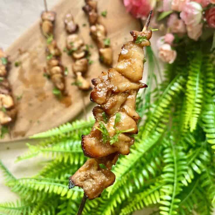 Image for Easy Chinese Chicken on a Stick