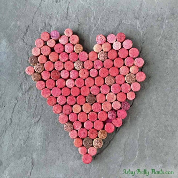 Image for Wine Cork Wall Art For Valentine's Day | DIY Tutorial