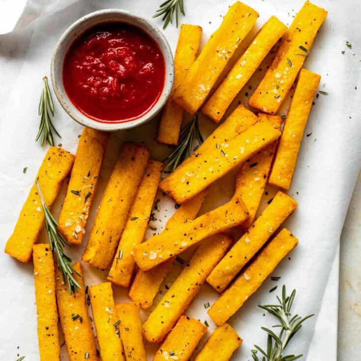 Image for Polenta Frita (Oven-Baked or Air Fried Polenta)