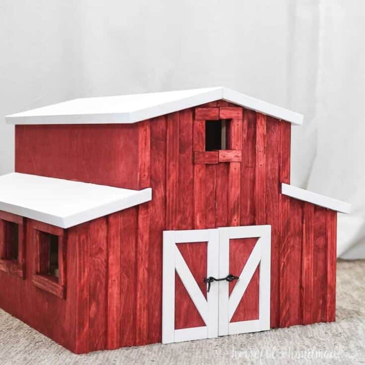 Image for Wooden Toy Barn Build Plans