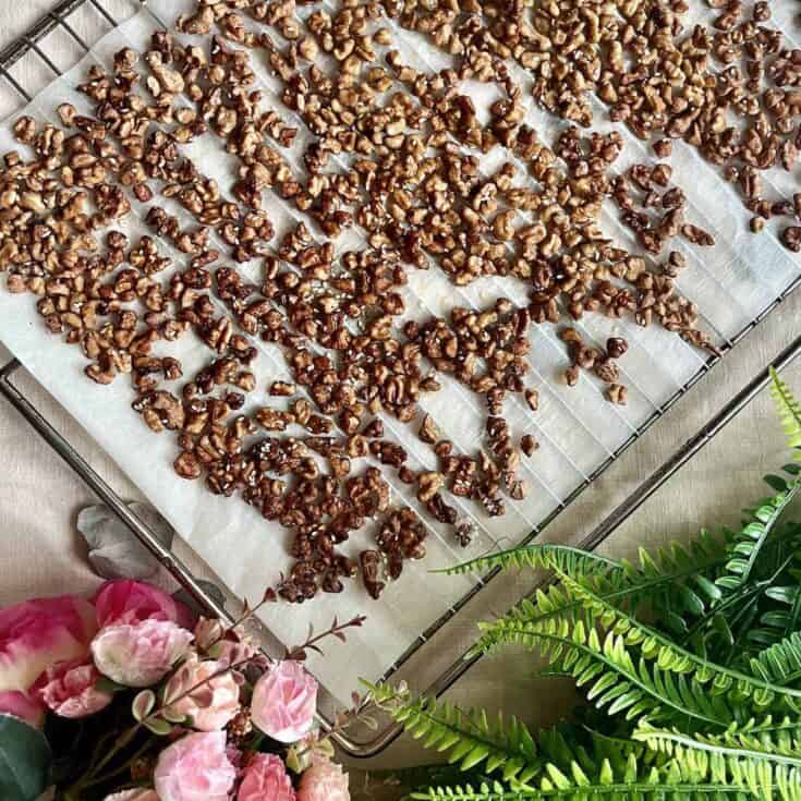 Image for EASY Chinese Candied Walnuts (Baked)