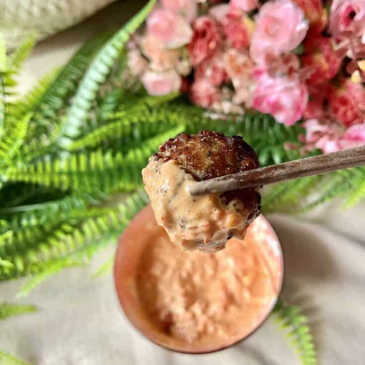 Image for Asian Pork Meatballs (No Breadcrumbs)